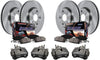 KCOE2829 Stock Replacement Brake Kit with OE Calipers- Front & Rear