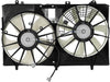 Factory Style Radiator Cooling Fan Assembly Compatible with 10-15 RX350 / 11-16 Sienna 3.5L W/Tow Package,Oem-Rf-1038