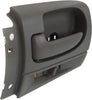 Interior Door Handle Compatible with 2001-2004 Dodge Dakota Front, Driver Side Gray