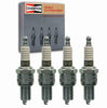 4 Pc Champion Double Platinum Spark Plugs Compatible with Lada Signet 1.3L 1.5L L4 1984-1993