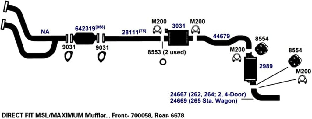 24667 Exhaust Pipe