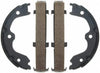 Professional 17783B Bonded Rear Drum In-Hat Parking Brake Shoe Set