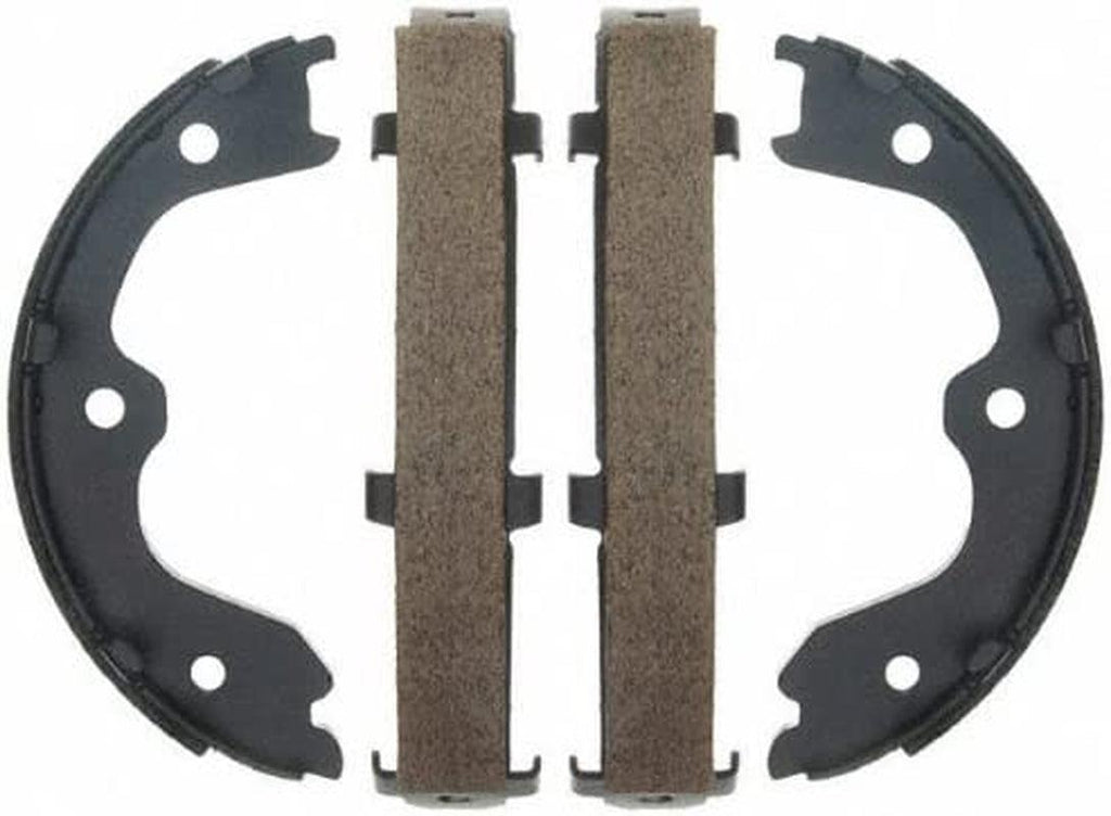 Professional 17783B Bonded Rear Drum In-Hat Parking Brake Shoe Set