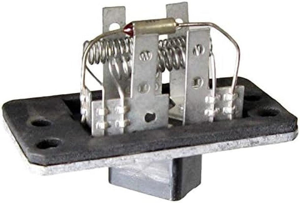 A/C AC Heater Blower Motor W/Fan Cage & Resistor Kit Compatible with Taurus Sable