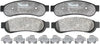PGD1334M Professional Grade Semi-Metallic Disc Brake Pad Set