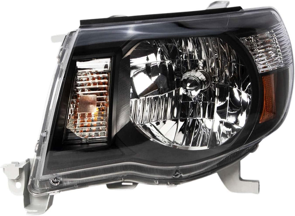 Performance Headlight Set Black for 05-11 Tacoma Pickup Truck