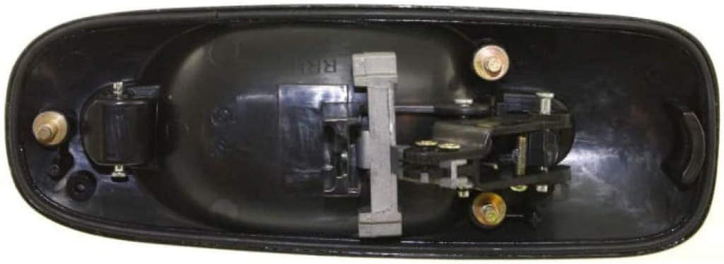 for Dodge Grand Caravan Exterior Door Handle 2001-2007 Passenger Side | Rear | Side Sliding Door | Textured Black | Trim: All Submodels | CH1521113 | RP86VTEAC