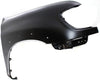 Front Passenger Side Fender Compatible with 2000-2006 Toyota Tundra, with Mudguard Provision and Molding Holes Steel Primed