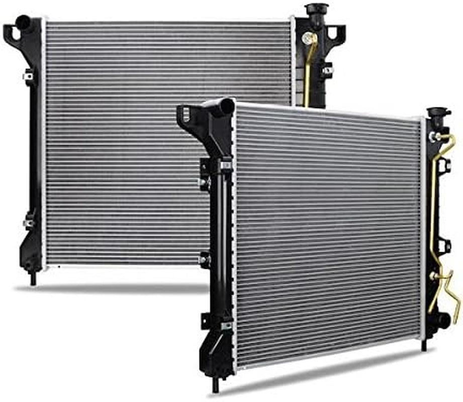 R1905-AT Replacement Radiator Compatible with Dodge Dakota 3.9L/5.2L/5.9L 1997-99