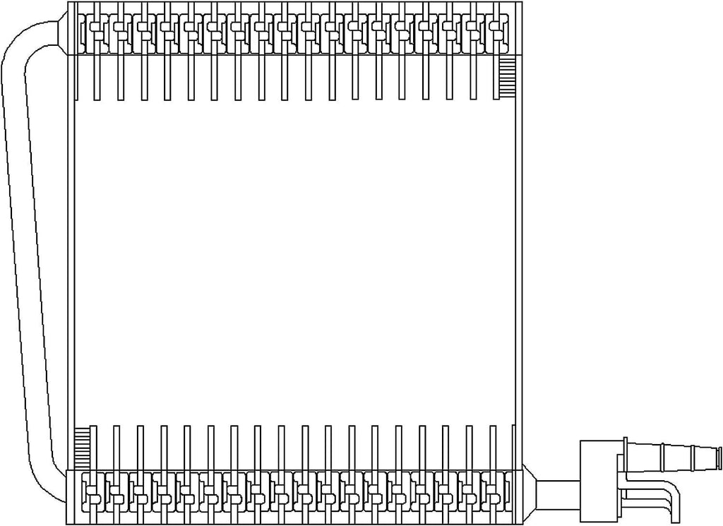 GM Genuine Parts 15-62696 Air Conditioning Evaporator Core Kit with Seals