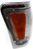 Corner Light for TOYOTA PICKUP 1992-1995 RH Assembly with Chrome Trim 4WD
