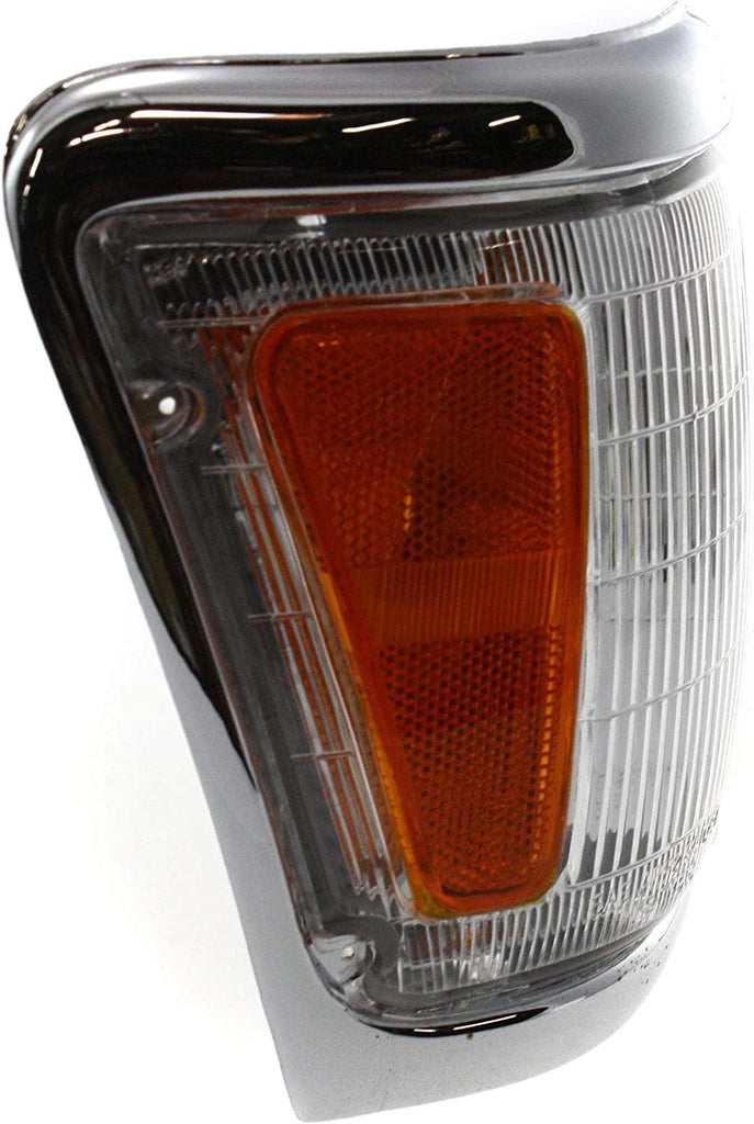 Corner Light for TOYOTA PICKUP 1992-1995 RH Assembly with Chrome Trim 4WD