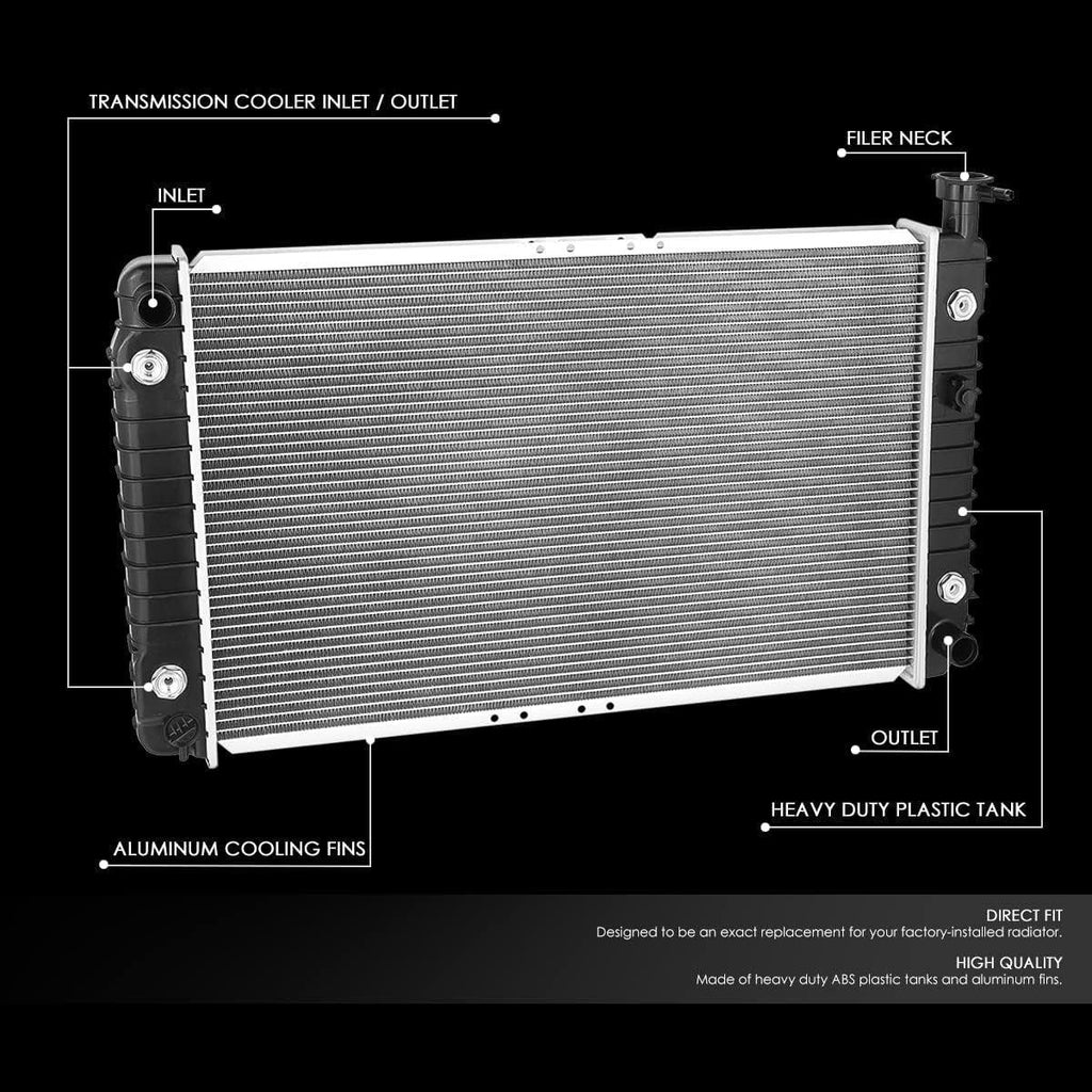 ‎ OEM-RA-1799 OE Style Aluminum Cooling Radiator Compatible with 1996 Lumina Apv/Silhouette/Trans Sport