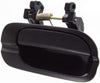 For Nissan Sentra Exterior Door Handle Rear, Passenger Side Smooth Black (2000-2006) | Trim:All Submodels | NI1521108 | 826066Z608