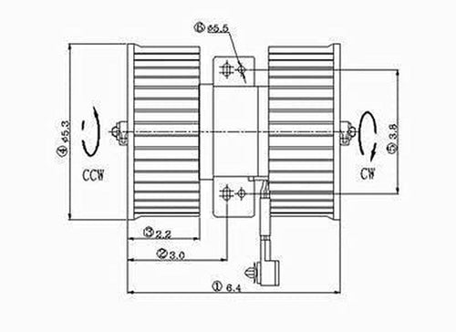 Compatible with LEGEND NEW AUTOMOTIVE REPLACEMENT BLOWER MOTOR ASSEMBLY  700116
