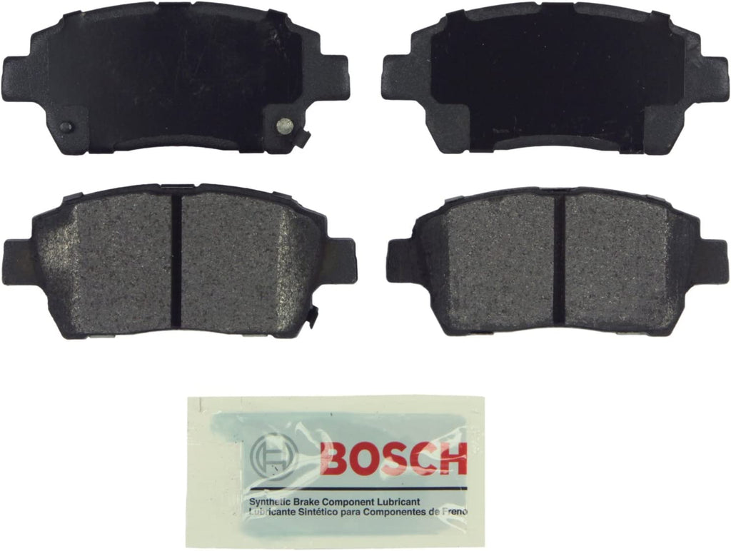 BOSCH BE990 Blue Ceramic Disc Brake Pad Set - Compatible with Select Scion Iq, Xa, Xb; Toyota Echo, MR2 Spyder, Prius; FRONT