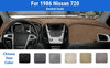 Dashboard Dash Mat Cover for 1986 Nissan 720 (Brushed Suede)
