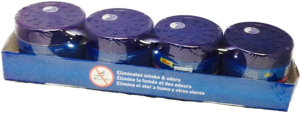 Ozium Smoke & Odors Eliminator Gel. Home, Office and Car Air Freshener 4.5Oz (127G), Original Scent (Pack of 4)
