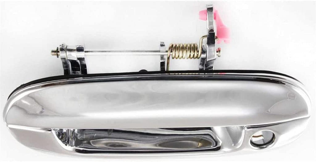 for Isuzu Ascender Exterior Door Handle Front, Driver Side Chrome (2003-2008) | with Key Hole| Trim:All Submodels