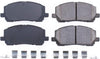 17-884, Z17 Front Ceramic Brake Pads with Hardware