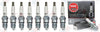 NGK "V-POWER" Spark Plugs Set of 8 for 1988-1995 Chevrolet C1500 5.7L 5.0L 7.4L