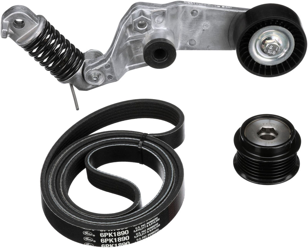 Gates Serpentine Belt Drive Enhancement Kit for Celica, Corolla 39068K1