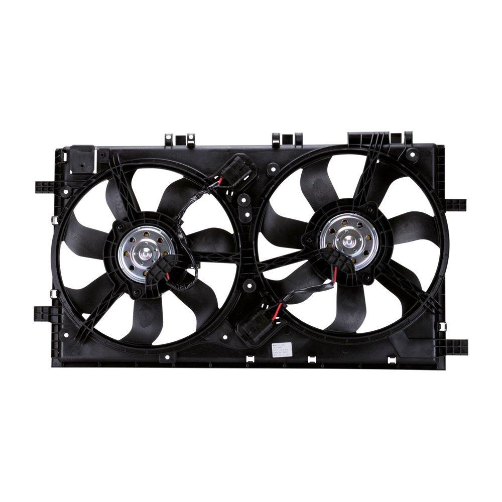 Dual Radiator and Condenser Fan Assembly Fits 2013 Buick Regal