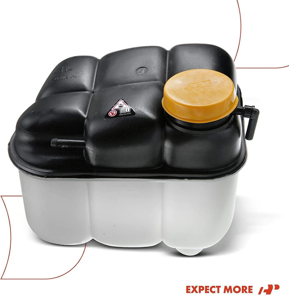 A-Premium Engine Coolant Overflow Recovery Reservoir Tank Compatible with Mercedes-Benz [W140] 400SE, 400SEL, 500SEC, 500SEL, 600SE,C CL500 CL600, S320, S420, S500, S600, Replace# 1405001749