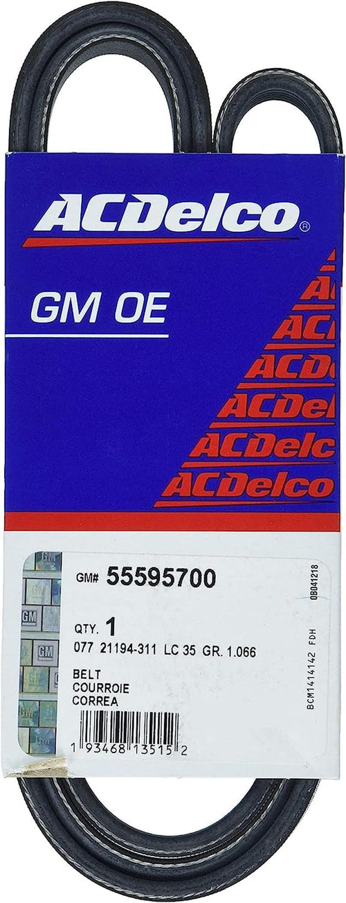 GM Original Equipment 55595700 V-Ribbed Serpentine Belt