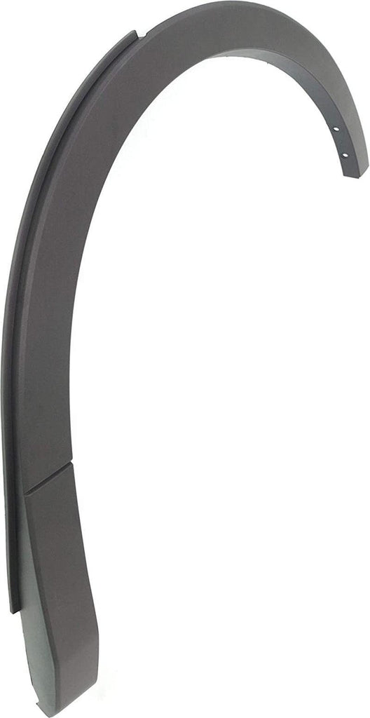 Rear, Driver Side Fender Trim Compatible with 2011-2019 Ford Explorer and 2013-2019 Police Interceptor Utility Plastic, Textured Black - FO1790114