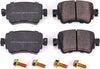 17-1779, Z17 Rear Ceramic Brake Pads with Hardware