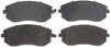 SGD929C Service Grade Ceramic Disc Brake Pad Set