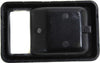 Door Handle Trim Set of 2 Compatible with 1984-1989 Toyota Pickup, 1984-1989 Toyota 4Runner, 1984-1989 Toyota Van Front or Rear, Driver and Passenger Side Sedan Black