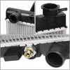 OEM-RA-2847 OE Style Aluminum Cooling Radiator Compatible with 05-10 Dakota / 06-09 Raider / 2011 Ram Dakota, 21-7/8" W X 17-11/16" H X 1" D, 1-9/16" Inlet / 1-9/16" Outlet