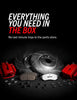 KC6540-36 Z36 Truck & Tow Front Brake Kit-Brake Rotors, Brake Pads & Calipers
