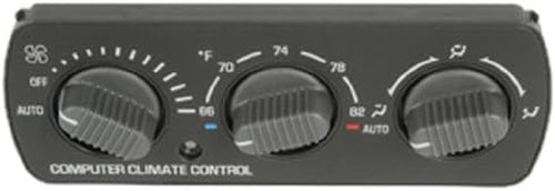 15-72860 GM Original Equipment Auxiliary Heating and Air Conditioning Control Panel