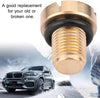 E46 Radiator Drain Plug-Cooler Adapte Drain Screw Radiator Expansion Tank and Rubber O-Ring for 17111712788