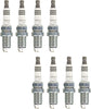 NGK Set of 8 Ruthenium HX Spark Plugs for Dodge Jaguar Mercedes Land Rover V8
