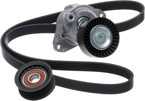 Gold ACK060947K3 Automatic Belt Tensioner and Pulley Kit with Tensioner, Pulley, and Belt