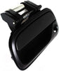 for Toyota Tundra Exterior Door Handle Front, Driver Side Smooth Black (2000-2006) | with Key Hole | Trim: Base/Sr5/Limited | TO1310125 | 6922034040C1