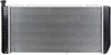 OEM-RA-1693 1-Row OE Style Bolt-On Aluminum Core Radiator Compatible with 94-99 C/K1500 2500 3500, 34" W X 17-1/4" H X 1-1/4" D, 1-5/16" Inlet, 1-9/16" Outlet