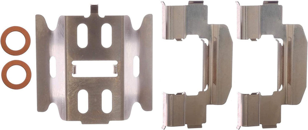 Gold 18FR1487 Rear Disc Brake Caliper Assembly (Friction Ready Non-Coated), Remanufactured