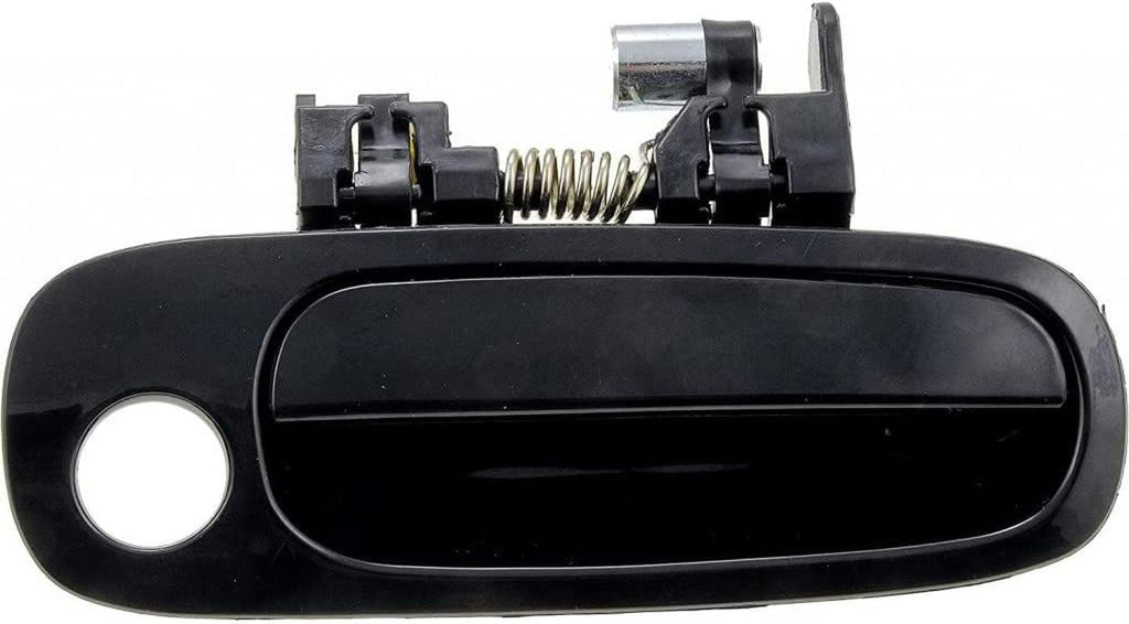 for Toyota Corolla 1998 1999 2000 2001 2002 Passenger Side Front | Black | Plastic | Replacement for 69210-02030, 69210-02040-C0