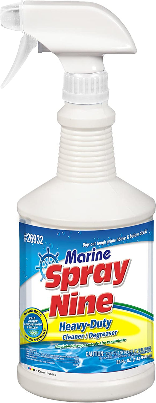 Spray Nine 26932 Marine Cleaner, 32 Oz., Pack of 1