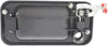 for Hummer H2 Exterior Door Handle Front, Passenger Side Textured Black 2003-2009 | with Key Hole | Trim: Base | HU1311102 | 15104793