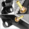 OEM-RA-2580 OE Style Aluminum Cooling Radiator Replacement Compatible with 07-14 FJ Cruiser / 03-09 4Runner AT, 25-9/16" W X 23-1/4" H X 1" D, 1-3/8" Inlet, 1-3/8" Outlet