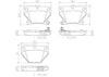 Brembo Rear Disc Brake Pad Set for Matrix, Vibe, Corolla, Celica (P83052N)