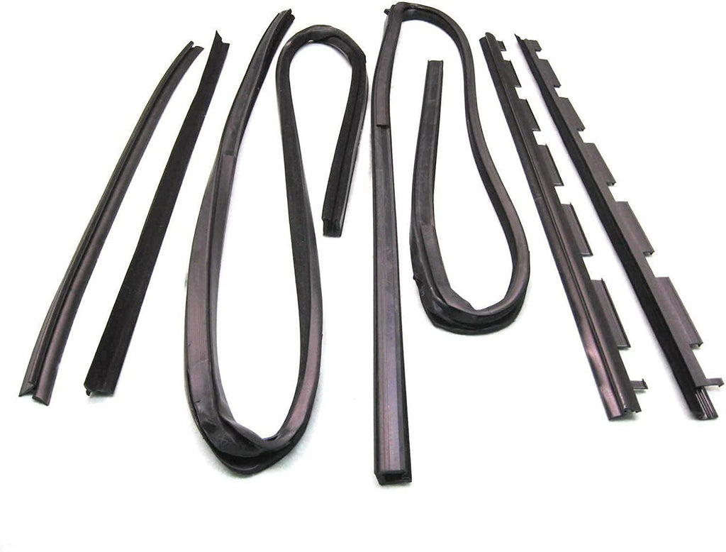 KG1020 Glass Run Channel Kit (Inner & Outer Belt Weatherstrip Kit, Complete, Driver Side & Passenger Side)