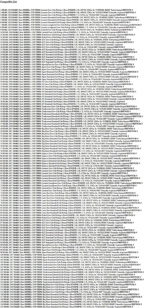 6814 6583AA, Axle Shaft Seal