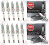 NGK "V-POWER" Spark Plugs (Set of 10) for 1999-2004 Ford F53 6.8L V10